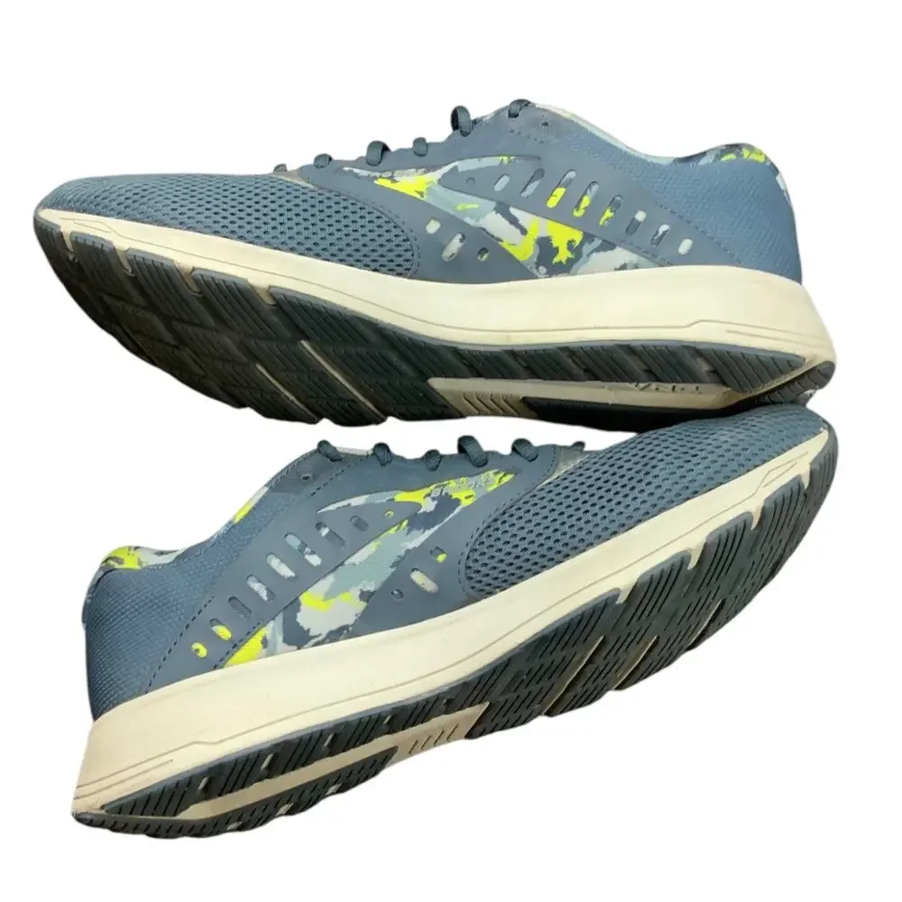 Brooks Launch 9 Run Happy Men’s 12 D Blue Camo Running Shoes Sneakers